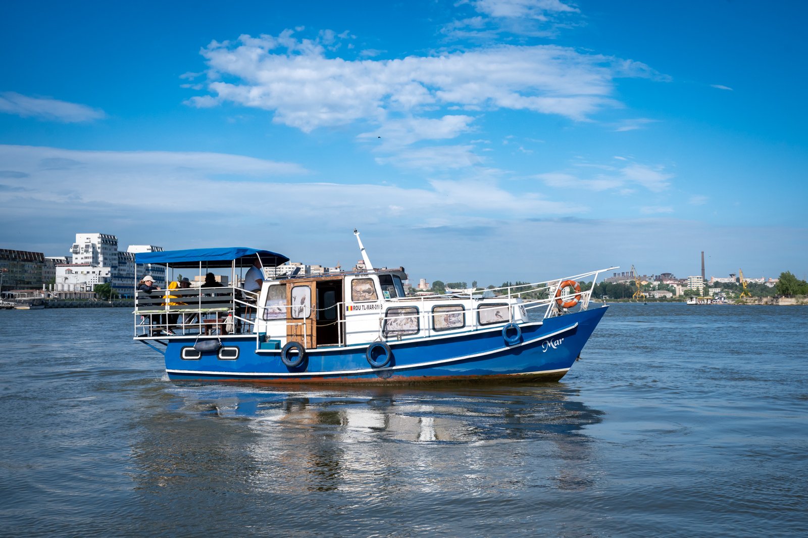 plecare din portul tulcea